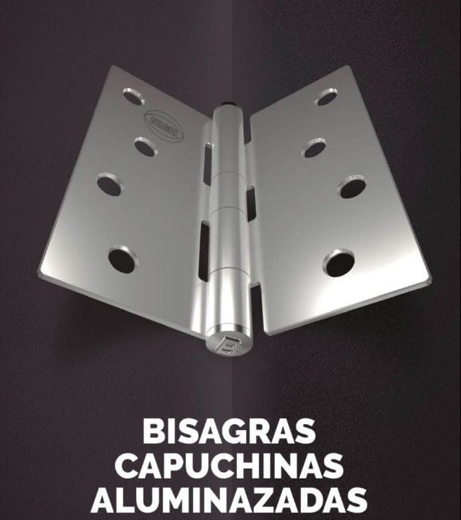 BISAGRA CAPUCHINAS ALUMINIZADAS DRAGON 3.5X3.5