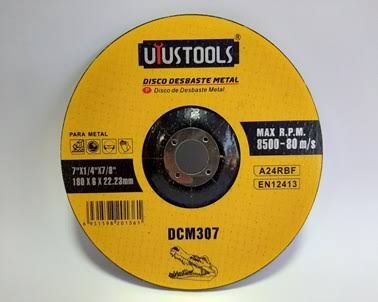 DISCO DESBASTE/METAL 180 - DCM307- UYUSTOOLS