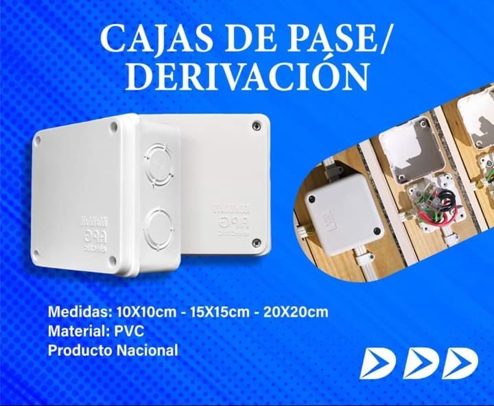 CAJA D/DERIVACION BLANCA 100X100X70