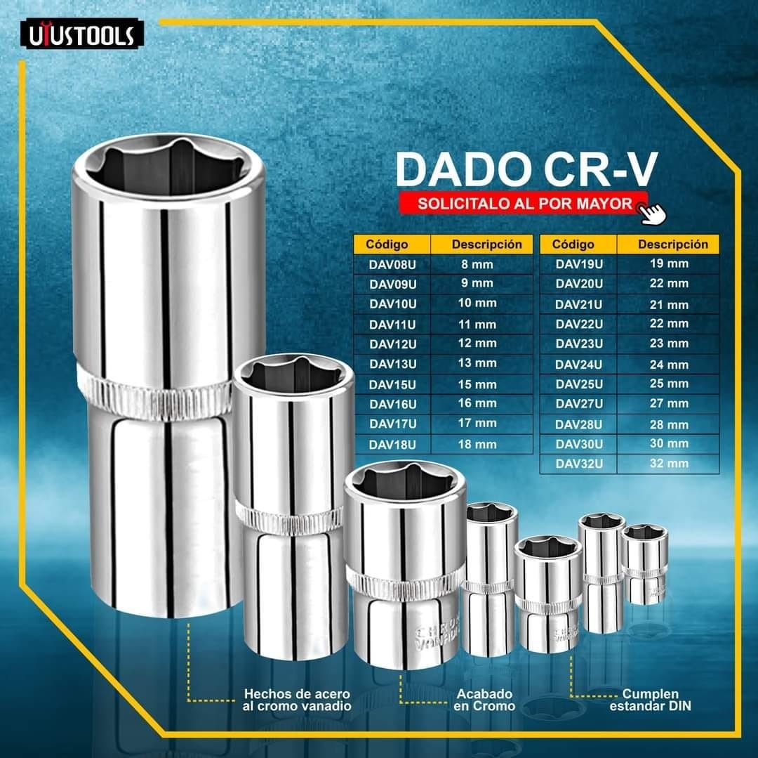 DADO 21MM UYUSTOOLS DAV21U
