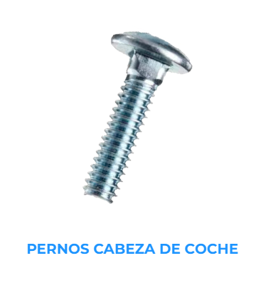 PERNO COCHE 3/8X3.1/2 ZINC SOLO