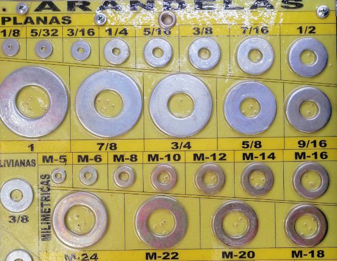 ANILLO PLANO PESADO M20