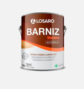 BARNIZ 1/4 CAOBA LOSARO