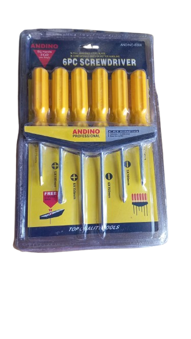 JGO DESARMADOR ANDINO 6PC