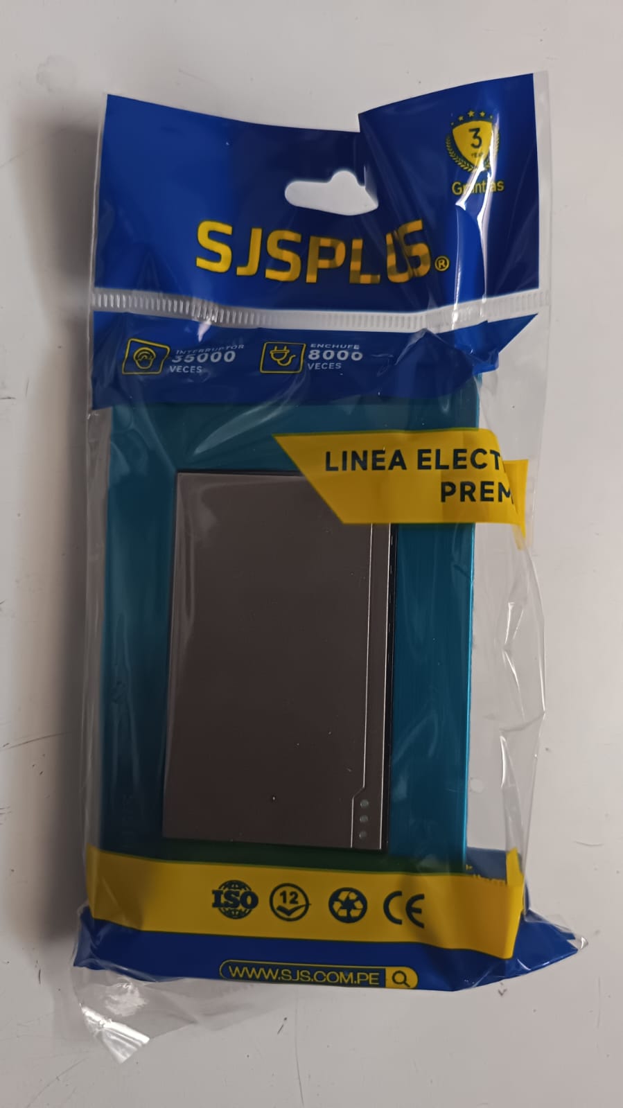 INTERRUPTOR SIMPLE P/E C.ACERO SJSPLUS